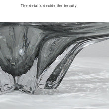 Lotus Leaf Glass Bowl Tray