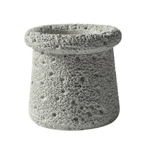 Lunar Texture Cement Planter