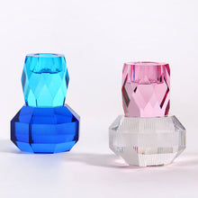 Colour Crystal Candle Stand