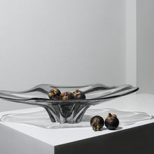 Lotus Leaf Glass Bowl Tray