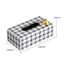 Hounds-tooth Patterned Organiser