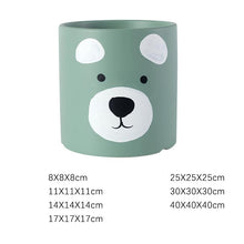 Cute abstract bear planter