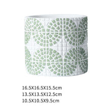 Mosaic desk planter | - Decorfur