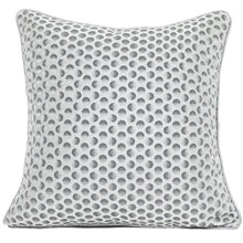 Grey Patterned Pillow Covers (Set of 2)