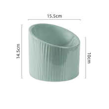 Tree Grain Pastel Straight Food Bowl