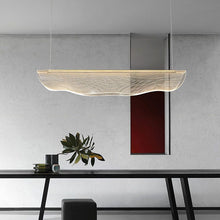 Abstract Glass Long Chandelier