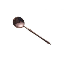 Bamboo Pot Rose Gold Cutlery