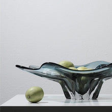 Lotus Leaf Glass Bowl Tray