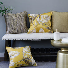 Golden Leaf Cushion Cover (Set of 2)