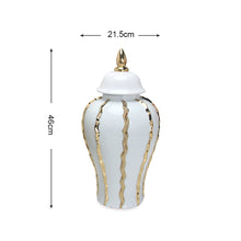 Gold Wave Jar