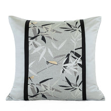 Dragonfly Black and Silver Cushion Cover (Set of 2)