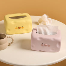 Cheese duck tissue box