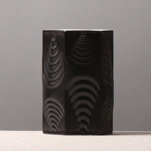 Hexagonal Rippled Vase