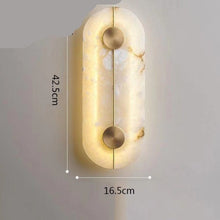 Marble Bronze Wall Lamp