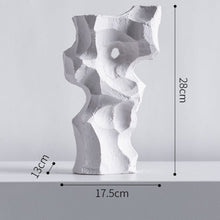 Quiet Wind Taihu White Vase