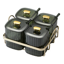Light Luxury Green Spice Storage Set