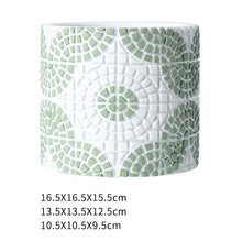 Mosaic desk planter | - Decorfur