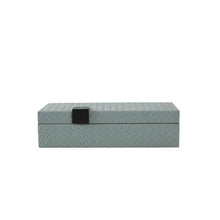 Woven Leather Metal Jewelry Box | JEWELLERY BOXES - Decorfur