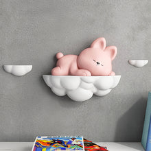 Sleeping Rabbit Three Dimensional Wall Hanging