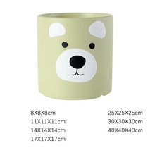 Cute abstract bear planter