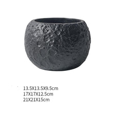 Spherical Ceramic Flowerpot