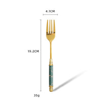 Golden Marble Streak Tableware