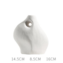 Quiet Wind White Ceramic Vase