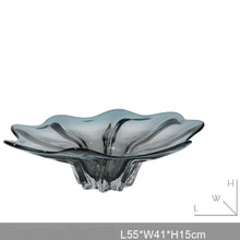 Lotus Leaf Glass Bowl Tray