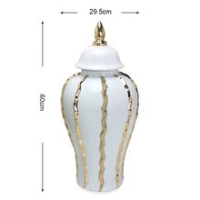 Gold Wave Jar