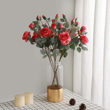 Korean Rose Artificial Flower Stick