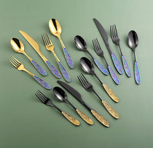 Flower Embossed Retro Cutlery