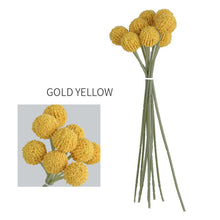 Golden Mallet Flower Stick