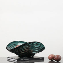 Scallop-Shaped Glass Bowl