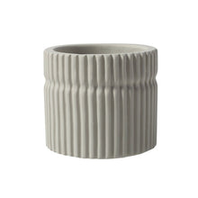 Ribbed Minimal Colourful Planter