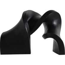 Twisted Swing Black and White Bookend | bookend - Decorfur