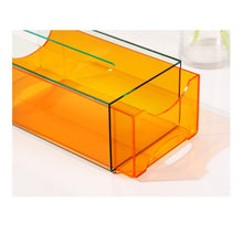 Lemon and orange paper tissue box
