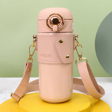 Solid Colors Golden Buckle Sipper