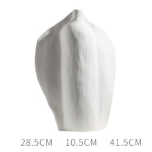 Quiet Wind White Ceramic Vase