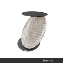 Leather Splicing Metal Candlestand