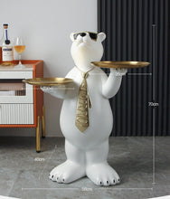 Polar Bear Double Tray Storage Ornament