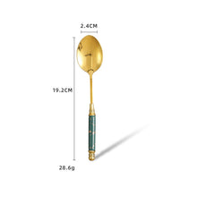 Golden Marble Streak Tableware