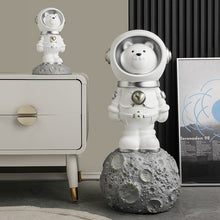 Astronaut Bear on Moon Decor