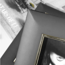 Minimal Black and Golden Photo Frame