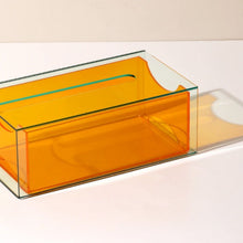 Lemon and orange paper tissue box