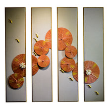 Flower Four Part Painting