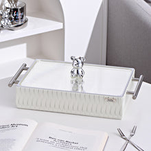 White and Silver Dry Fruit Organiser