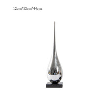 Water Drop Metal Decor