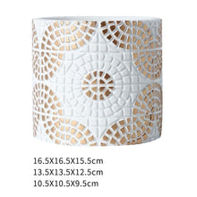Mosaic desk planter | - Decorfur