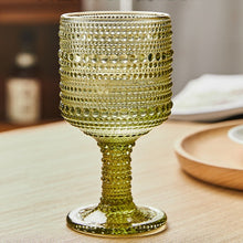 Beaded Crystal Wine Glass (SET OF 2)