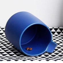 Solid Blue Ceramic Mug (Set of 2)
